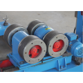 Pinch Type Rubber Wheels Tube Welding Rotator